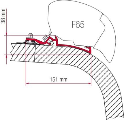 KIT F80 GIOTTILINE/FENDT GENESIS-GRAL