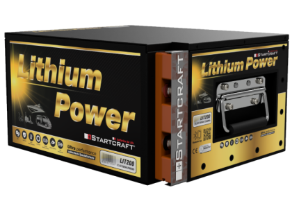 Startcraft Lithium Power 12V 200Ah met verwarming