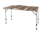 Loke 3-in-1 campingtafel - voor 2 - 8 personen