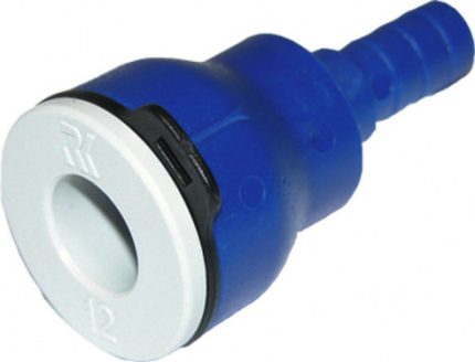 Rechte 10mm SB-doorvoertule connector