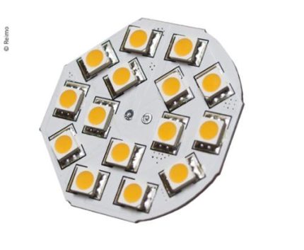 Carbest LED G4 lamp, 3W, 200 lumen, 15x warm wit SMD,