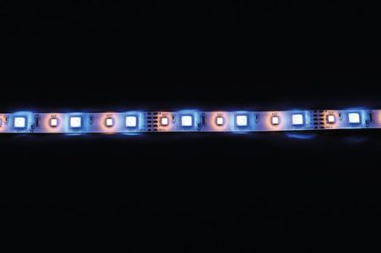 12V LED-strip licht RGB en warm wit - 5 m